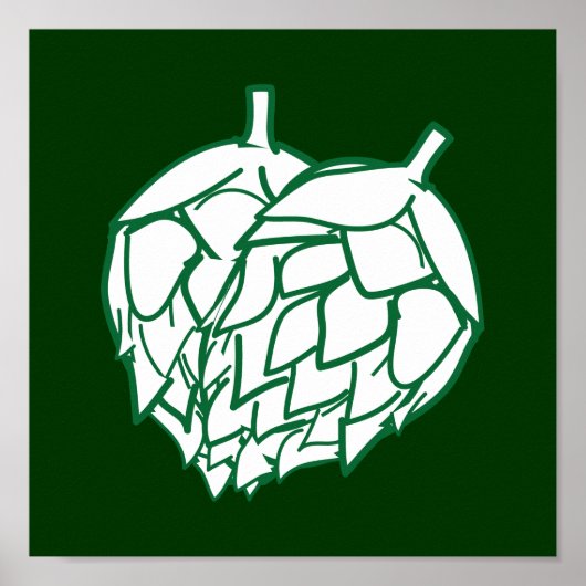 Hopfenmauer Poster (Vorne)