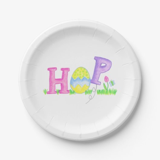 HopfenpapierTeller Pappteller (Vorderseite)