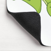 Hopfenreich der glückliche Frosch Mousepad (Ecke)
