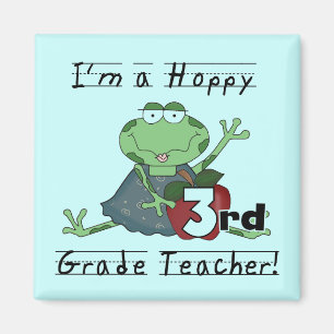Hopfenreiche 3. Grad-Lehrer-T-Shirts und Geschenke Magnet