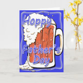 Hopfenreiche der Vatertags-Ale-Tasse Karte (Gelbe Blume)