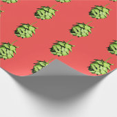 Hopfenreiche Feiertage! Atemberaubendes Hopfen, Geschenkpapier (Ecke)