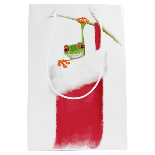 Hopfenreiche Feiertage Mittlere Geschenktüte (Vorderseite)