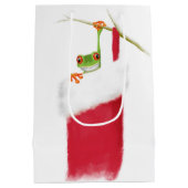 Hopfenreiche Feiertage Mittlere Geschenktüte (Rückseite)