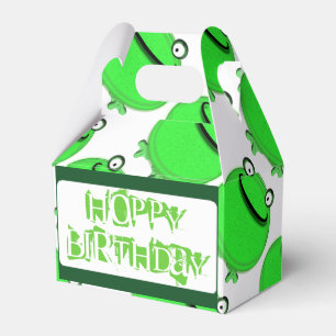 Hopfenreiche Geburtstagsfrösche Geschenkschachtel