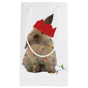 Hopfenreiche Weihnachtshäschen-Geschenk-Tasche Kleine Geschenktüte