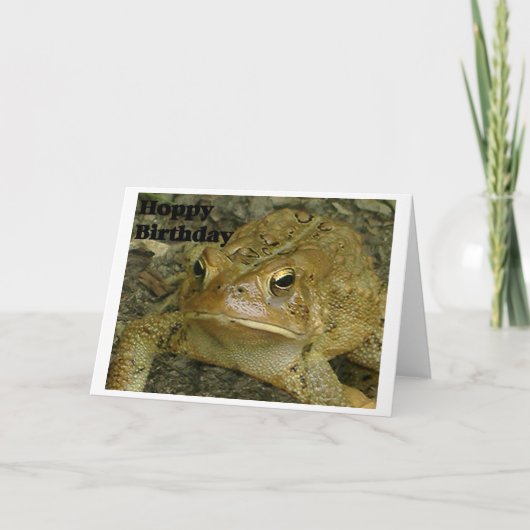 Hopfenreicher Geburtstag Karte (Vorderseite)