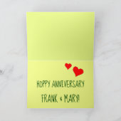 Hopfenreicher Jahrestag nennt niedliche Karte (Innenseite)