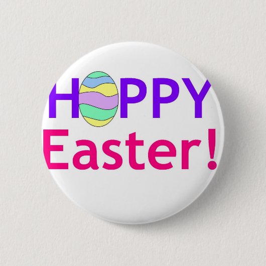 Hopfenreiches Ostern Button (Vorderseite)
