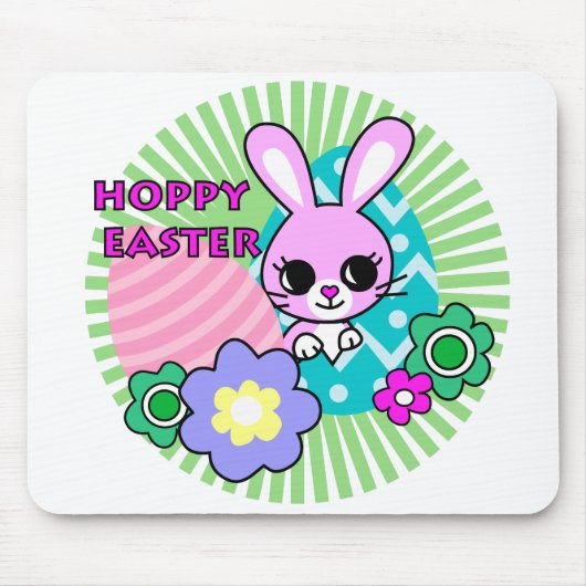 hopfenreiches Ostern Mousepad (Vorne)