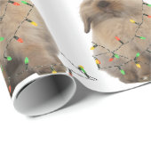 Hopfenreiches Weihnachtshäschen-Packpapier Geschenkpapier (Rolleneckpunkt)