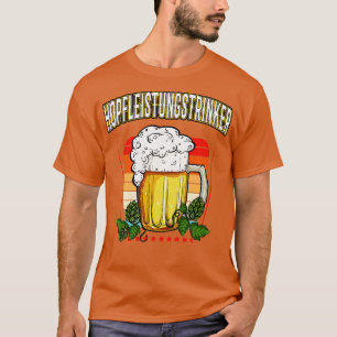 Hopfleistungstrinker Bier Hopfen Wellness-Center F T-Shirt