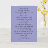 Hopi-Gebet - Erinnerungskarte Karte (Gelbe Blume)