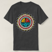 Hopi Kachina Native American Design T-Shirt (Design vorne)
