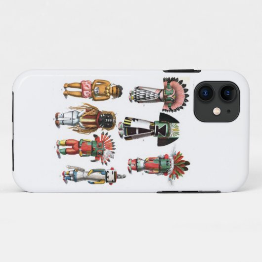 Hopi Kachinas, 1894 Case-Mate iPhone Hülle (Rückseite (Horizontal))