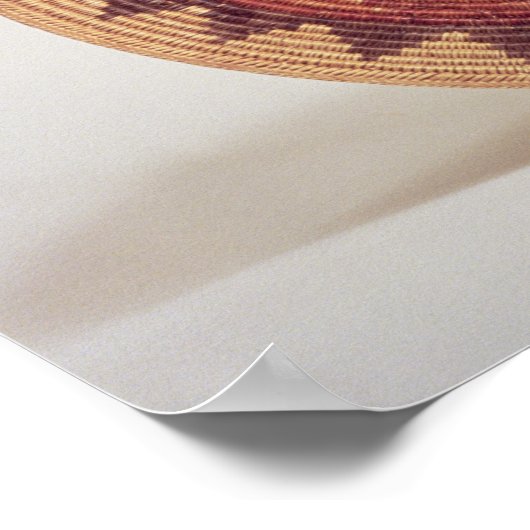 Hopi Korb Poster (Ecke)