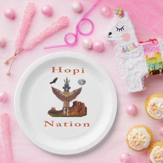 Hopi Nation Pappteller (Party)