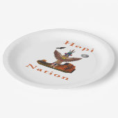 Hopi Nation Pappteller (Schrägansicht)