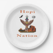 Hopi Nation Pappteller (Vorderseite)