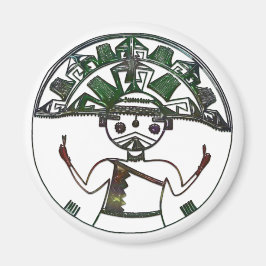 HOPI Native American Folk Art Magnet