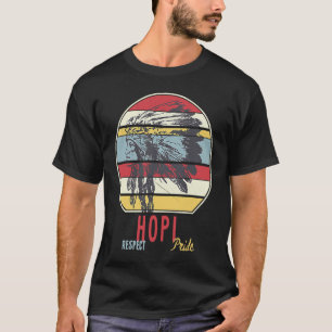 Hopi Native Amerikanische Ureinwohner Stamm Respek T-Shirt