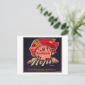 Hopi Orange LabelRedlands, CA Postkarte (Stehend Vorderseite)