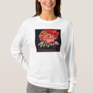 Hopi orange LabelRedlands, CA T-Shirt