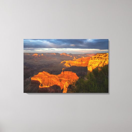 Hopi Point Sunset 1 Canvas Print Leinwanddruck (Vorderseite)
