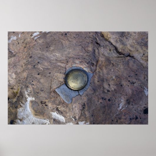 Hopi Point USGS Marker Poster (Vorne)