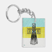 HOPI Pride Native American Tribal Schlüsselanhänger (Vorderseite links)