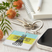 HOPI Pride Native American Tribal Schlüsselanhänger (Vorderseite rechts)