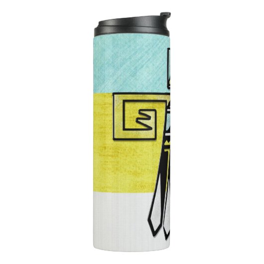 Hopi Pride Native American Tribal Thermosbecher (Nach links gedreht)