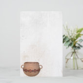 Hopi Pueblo Pottery Stationery Briefpapier (Stehend Vorderseite)