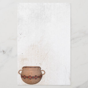 Hopi Pueblo Pottery Stationery Briefpapier