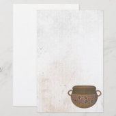 Hopi Pueblo Pottery Stationery Briefpapier (Vorne/Hinten)