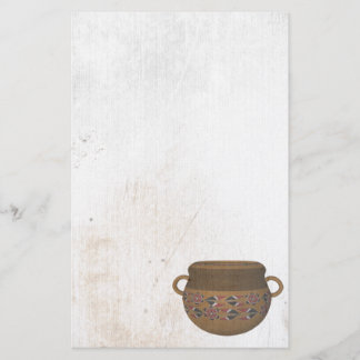 Hopi Pueblo Pottery Stationery Briefpapier