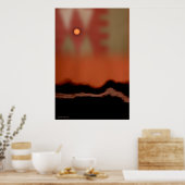 Hopi Sun von Gregory Gallo Poster (Küche)