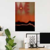 Hopi Sun von Gregory Gallo Poster (Heimbüro)