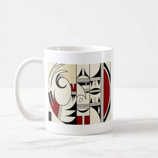 Hopi-Tonwaren 01 Kaffeetasse (Links)