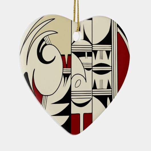 Hopi-Tonwaren 01 Keramikornament (Rechts)