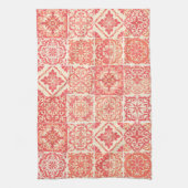 Hopia Orange Geschirrtuch (Vertikal)