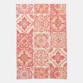 Hopia Orange Geschirrtuch (Vertikal)