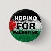 HOPING FOR PALESTINE Button (Vorderseite)