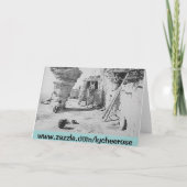 Hopistützgrußkarte Karte (Rückseite)