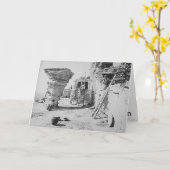 Hopistützgrußkarte Karte (Gelbe Blume)