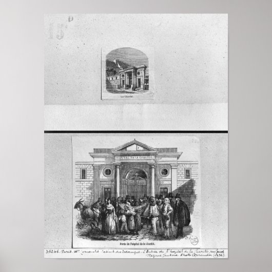 Hopital de la Charite Poster (Vorne)