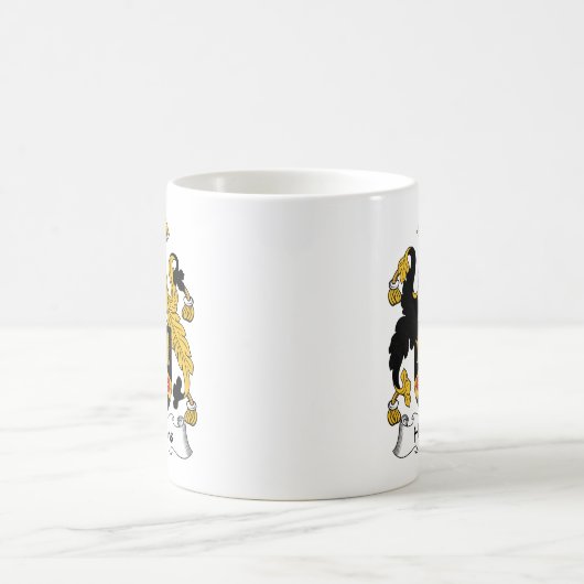 Hopkins Familienwappen Kaffeetasse (Mittel)