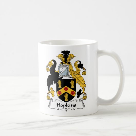 Hopkins Familienwappen Kaffeetasse (Rechts)