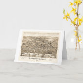 Hopkinton, panoramische Karte MAs - 1880 (Gelbe Blume)