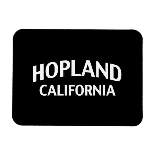 Hopland California Magnet (Horizontal)